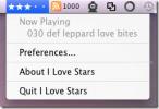 Beoordeel iTunes-nummers vanuit de menubalk [Mac]