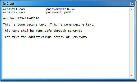 sercrypt