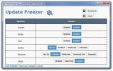 Update Freezer: desative facilmente as atualizações de software popular