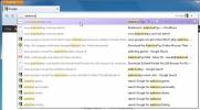 Käytä historiaa, kirjanmerkkejä ja hakuehdotuksia Firefox Omnibarista