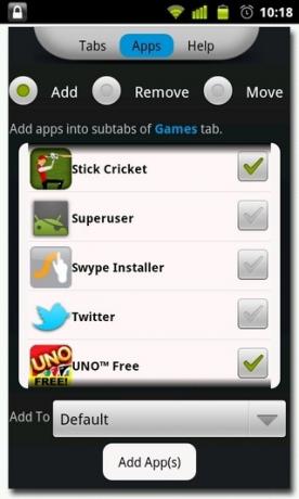 App-Man-Android-alkalmazások Add-