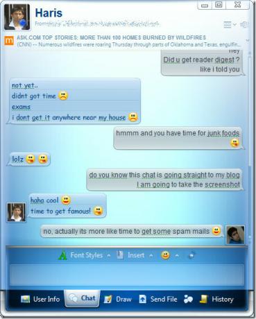 trillian astra chat interface