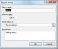 Office Excel 2010 makroer