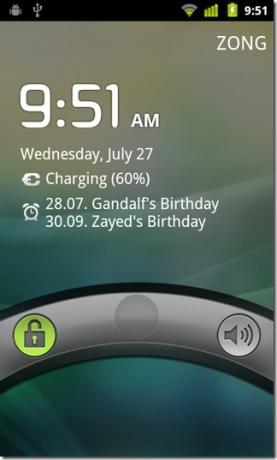 Zaključanog zaslona-kalendar-za-Android