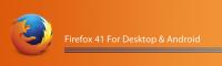 Nové funkce v prohlížeči Firefox 41 pro stolní počítače a Android