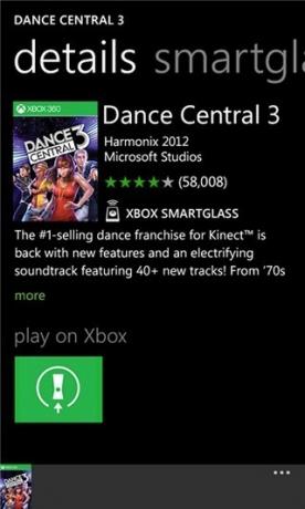 Aplikacija Xbox SmartGlass