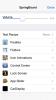 A rejtett iOS 7 SpringBoard beállítások menü elérése