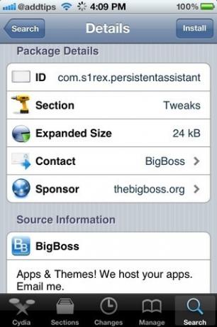 PersistentAssistant dla iPhone 4S