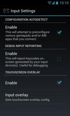 Ustawienia RetroArch-Android 4