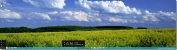 Windows 8: uitgebreide achtergrond en taakbalk over dubbele monitoren