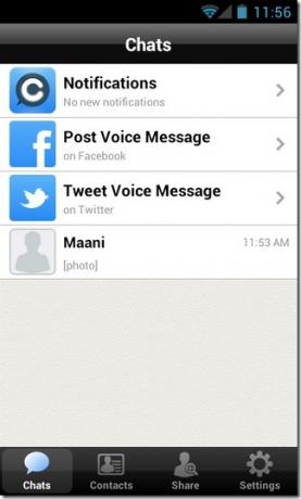 Коко-Voice-Android-Чатове