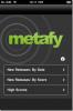 Metafy iPhone izmanto metakritiku, lai novērtētu mūziku Spotify