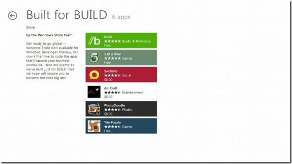 Build di Windows 8