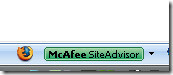 McAfee SiteAdvisor icon