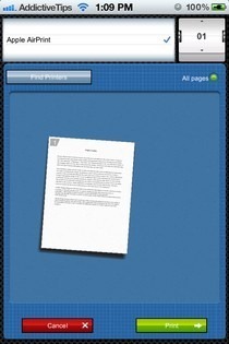 Smart Office 2 iOS Print