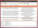 Úpravy, sloučení a rozdělení titulků v Ubuntu s titulky Gnome