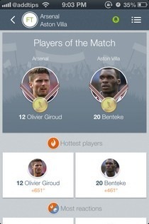 Maçın Oyuncusu iOS Kazananlar