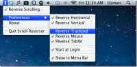 Adăugați defilare inversă în Mac Snow Leopard, personalizați-l în Mac Lion