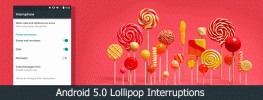 Non disturbare arriva su Android Lollipop come interruzioni