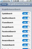Izmantojot App Spotlight, meklējiet App Store, Cydia, sociālajos saziņas līdzekļos un citur