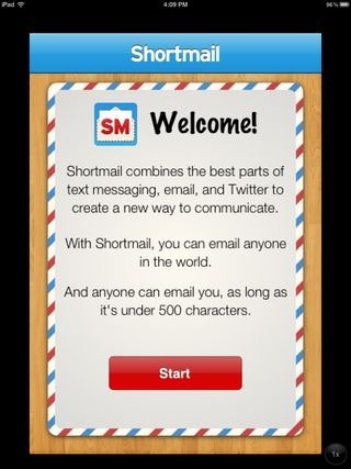 Shortmail لنظام iOS