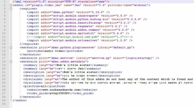 Kodi Trakt API - XML-editor - 4