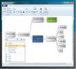 Ingyenes Mind Map szoftver Multi Touch / Office 2010 szalaggal