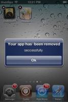 Az alkalmazásindító és eltávolító figyelmeztetések letöltése az iPhone kezdőképernyőjén [Cydia]
