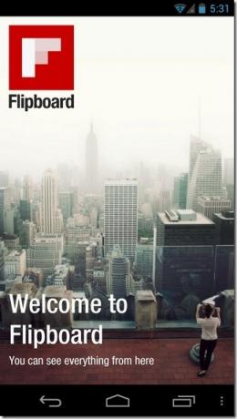 Flipboard androidos-Home