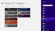Töltse le és olvassa el a képregényeket a Windows 8 rendszerben a Manga Z segítségével