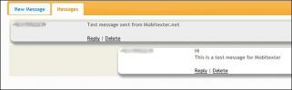 MobiTexter: Изпращане и преглед на текстови съобщения с Android в уеб браузъра на работния плот