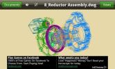 O TurboViewer para Android permite visualizar arquivos CAD 2D / 3D em movimento