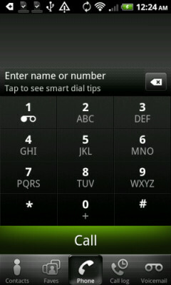HTC MyTouch 4G brojčanik