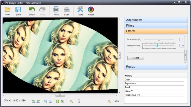 PC Image Editor_Effects