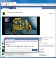 Atsisiųskite ir įdėkite „Facebook“ vaizdo įrašus naudodami „Chrome“ plėtinį
