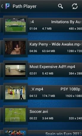 Pfad-Player-Android-Bibliothek