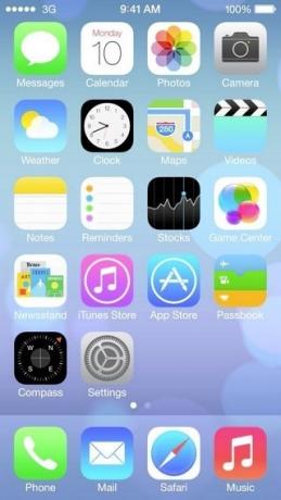 iOS 7 Dizajn