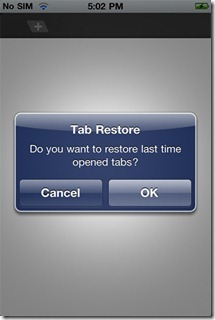 Tab-Restore (Восстановление сеанса)