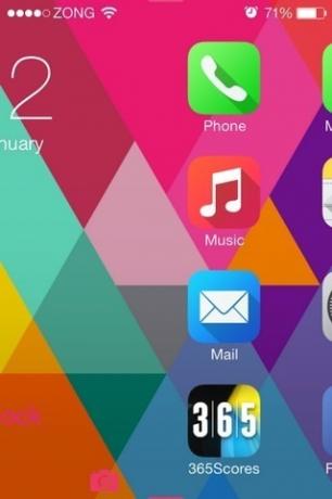 „AppBox iOS“ užrakinimo ekranas