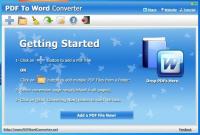 Преобразуване на криптирани PDF файлове в DOC формат с PDF в Word Converter