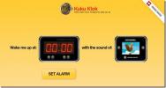 Sådan opsætter du gratis vækkeur online ved hjælp af KuKuKlok