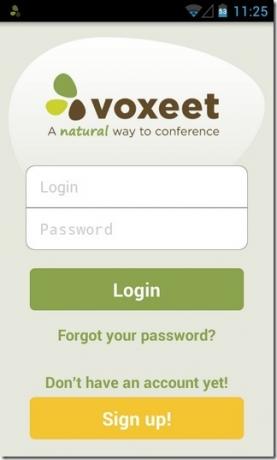 تسجيل دخول Voxeet-Android-iOS-