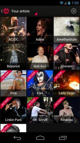 Songkick-Concerts-Android-Artists