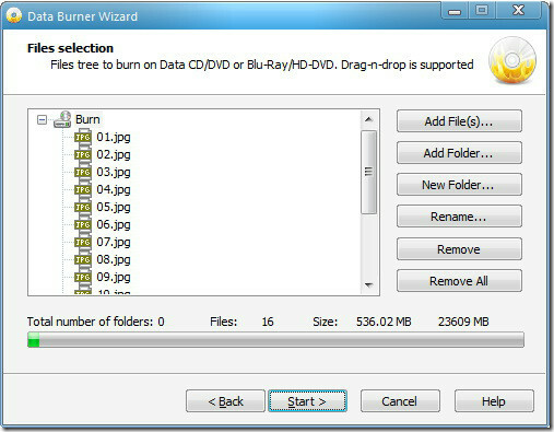 tiedostojen lisääminen blu-ray-levylle - BDdecrypter