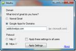 Preusmerite povezave MailTo na HTTPS Gmail ali Google Aplikacije za domene