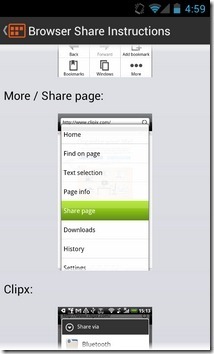 Clipix-Android-Share-Web2