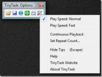 Записывайте и делитесь скринкастом быстро с TinyTask