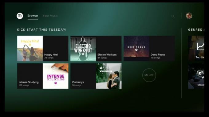 Καλύτερες δωρεάν εφαρμογές για Fire TV 9 - Spotify for Fire
