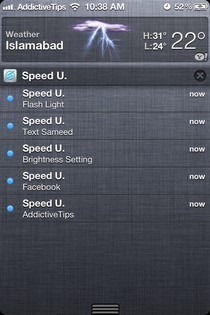 Speed ​​U iOS NC