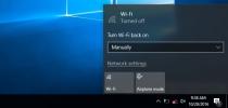 A Wi-Fi automatikus bekapcsolásának ütemezése a kikapcsolás után a Windows 10 rendszerben